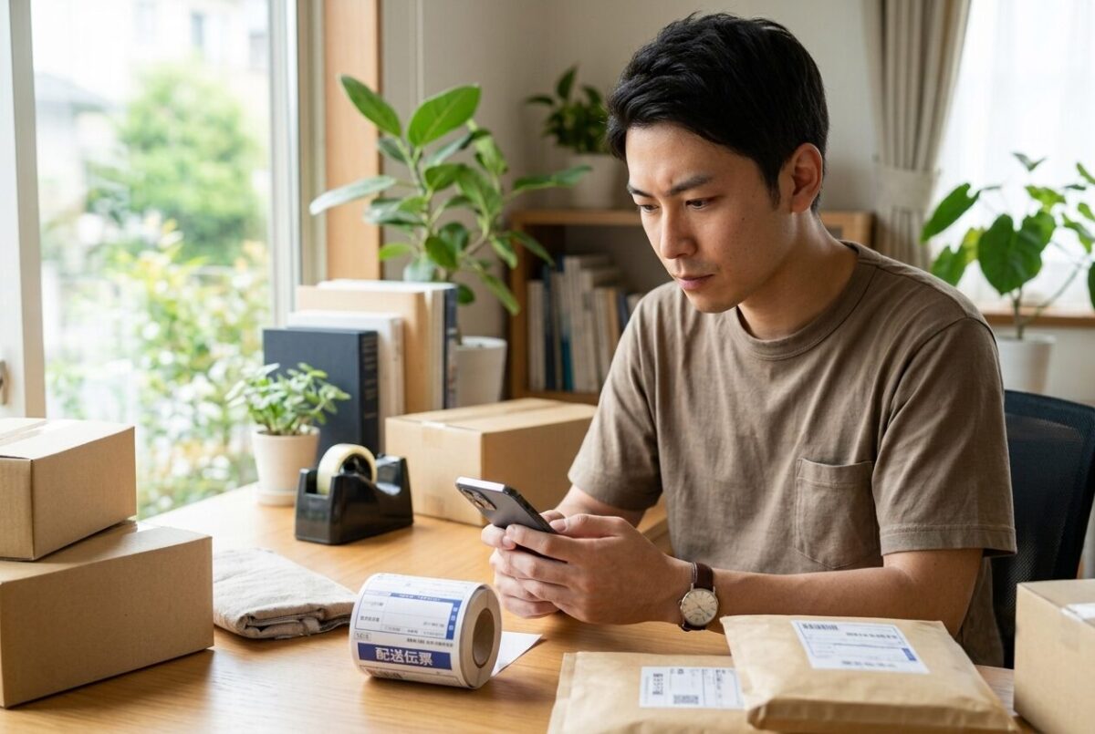 返信のない購入者とのメッセージ履歴を確認するセラー