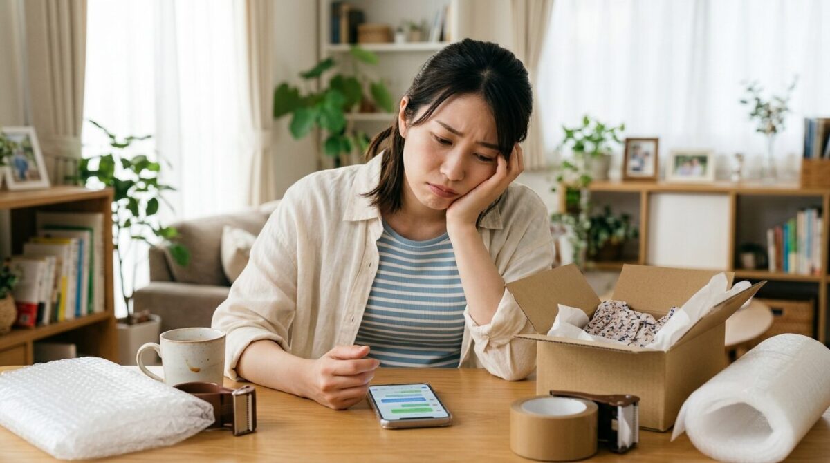 メルカリで値下げ交渉のコメントに困惑する出品者